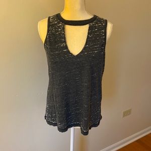 Lucky Brand distressed T-Shirt, size medium.